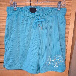 Michael Jordan Aqua Basketball Shorts, Size Medium